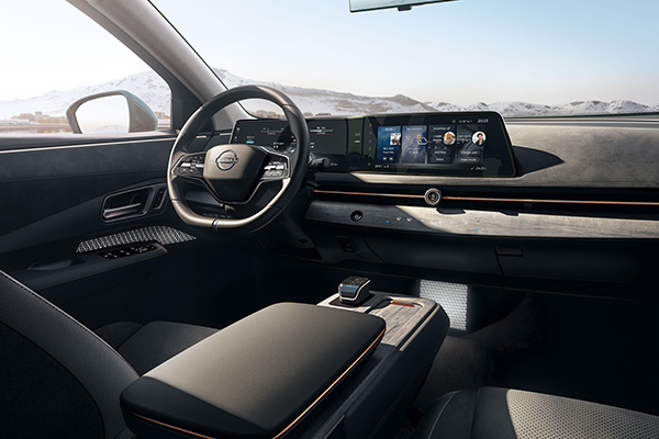 Nissan Ariya interiør Nissan Ariya 2022 - Oplev den hos Trio Biler